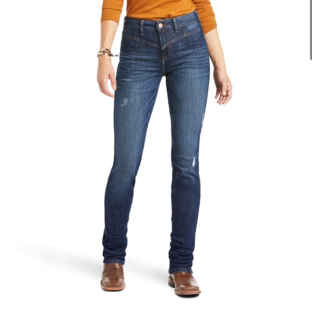 Ariat Women's R.E.A.L. High Rise Lucy Straight Jeans